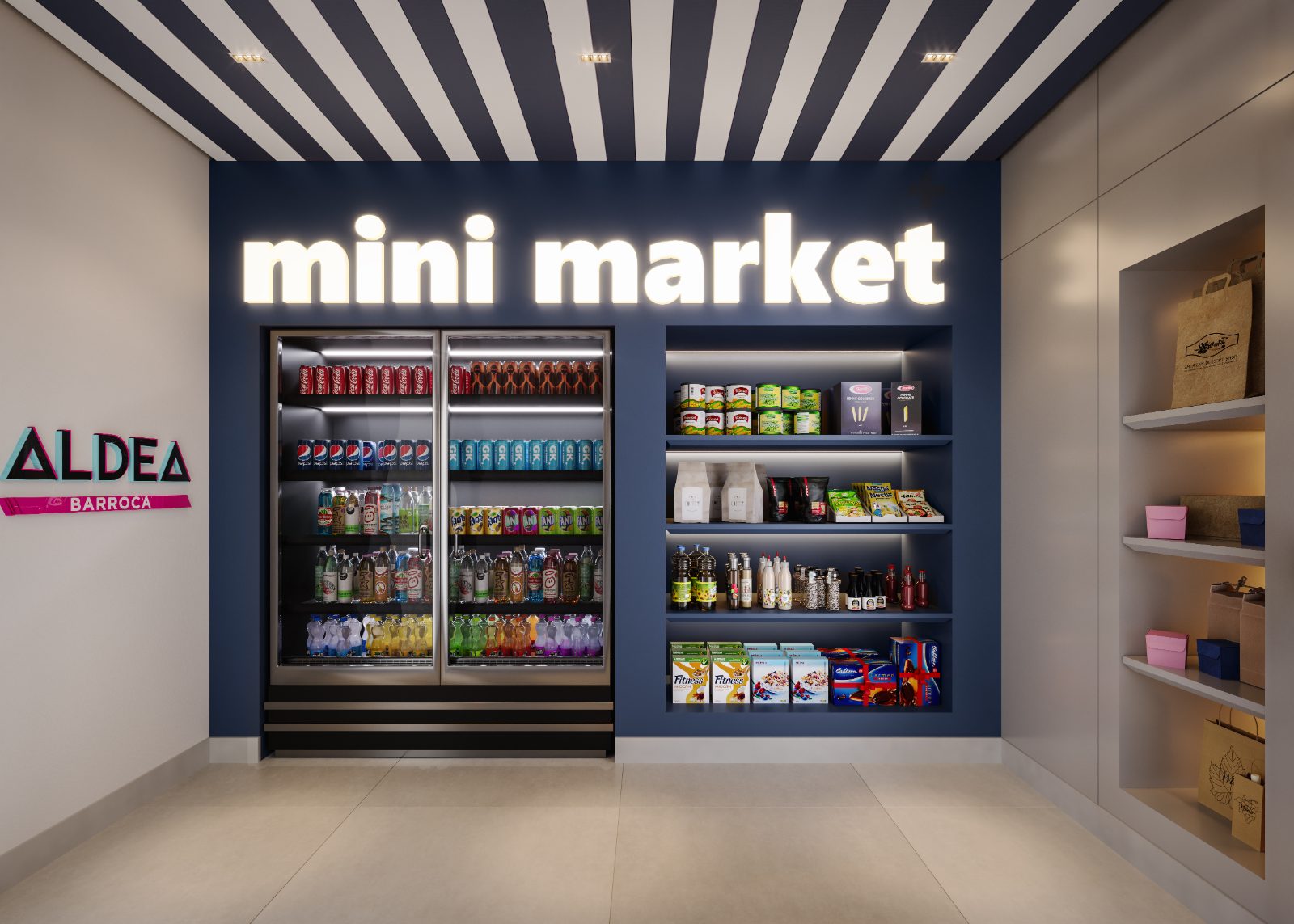 Aldea Barroca - Mini Mercado